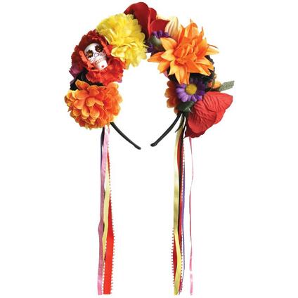 Day of the Dead Floral Headband
