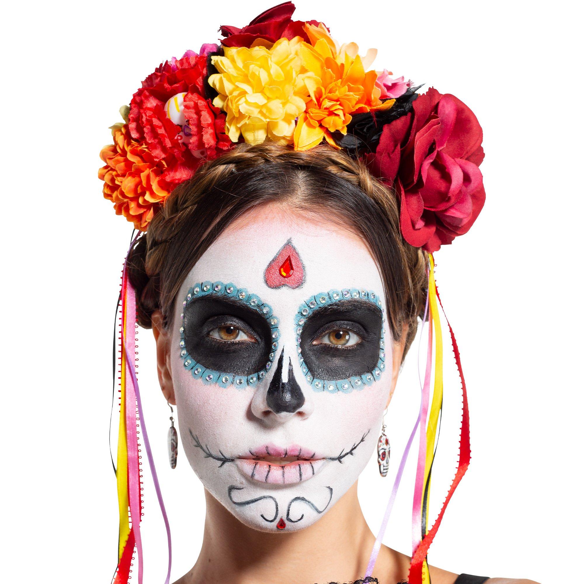 Day of the Dead Floral Headband