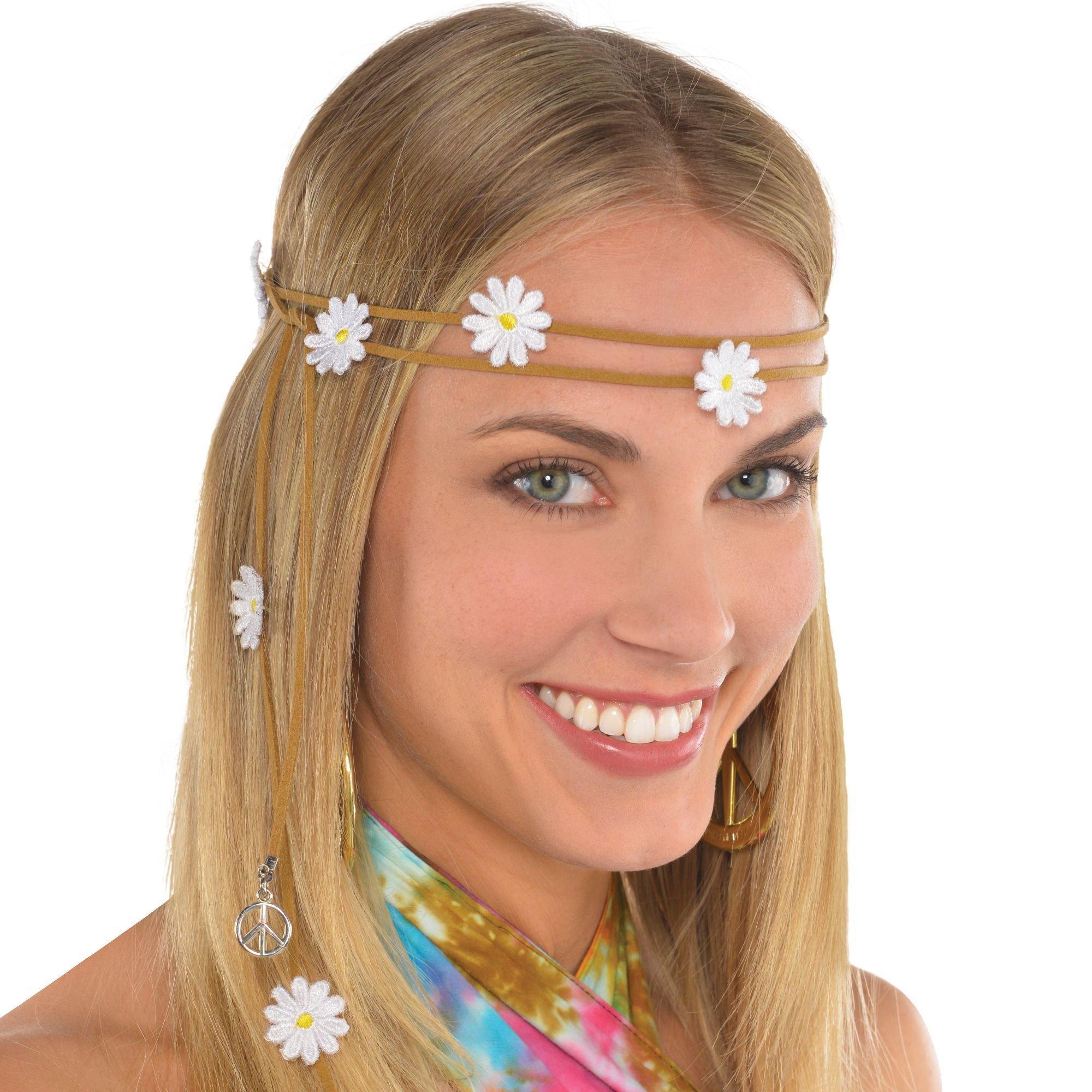 70s flower headbands