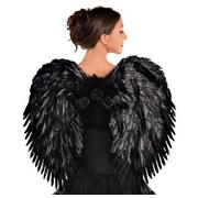 Deluxe Feather Dark Angel Wings