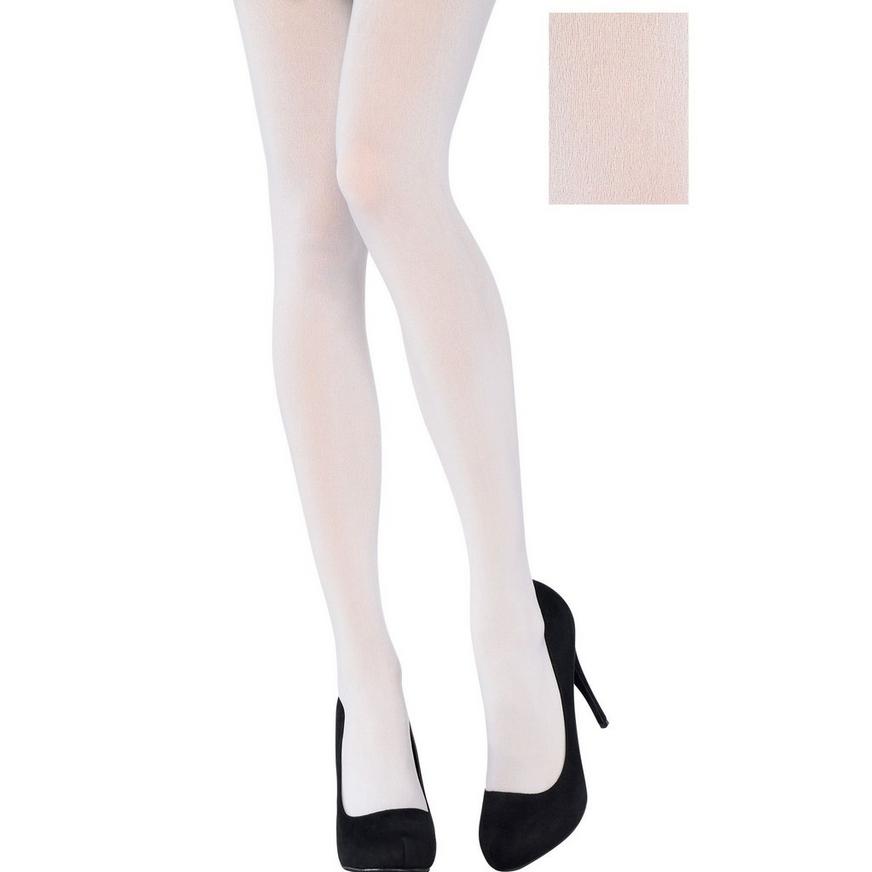 Adult White Tights
