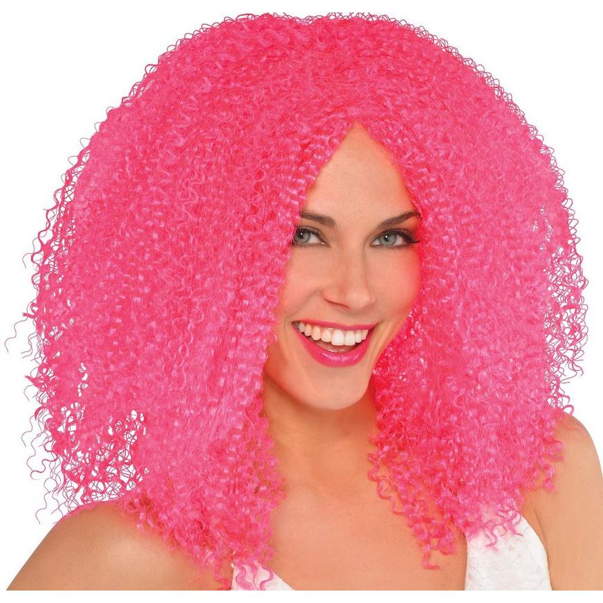 Fly Girl Hot Pink Wig