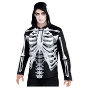 Adult Black & Bone Hoodie - Skeleton