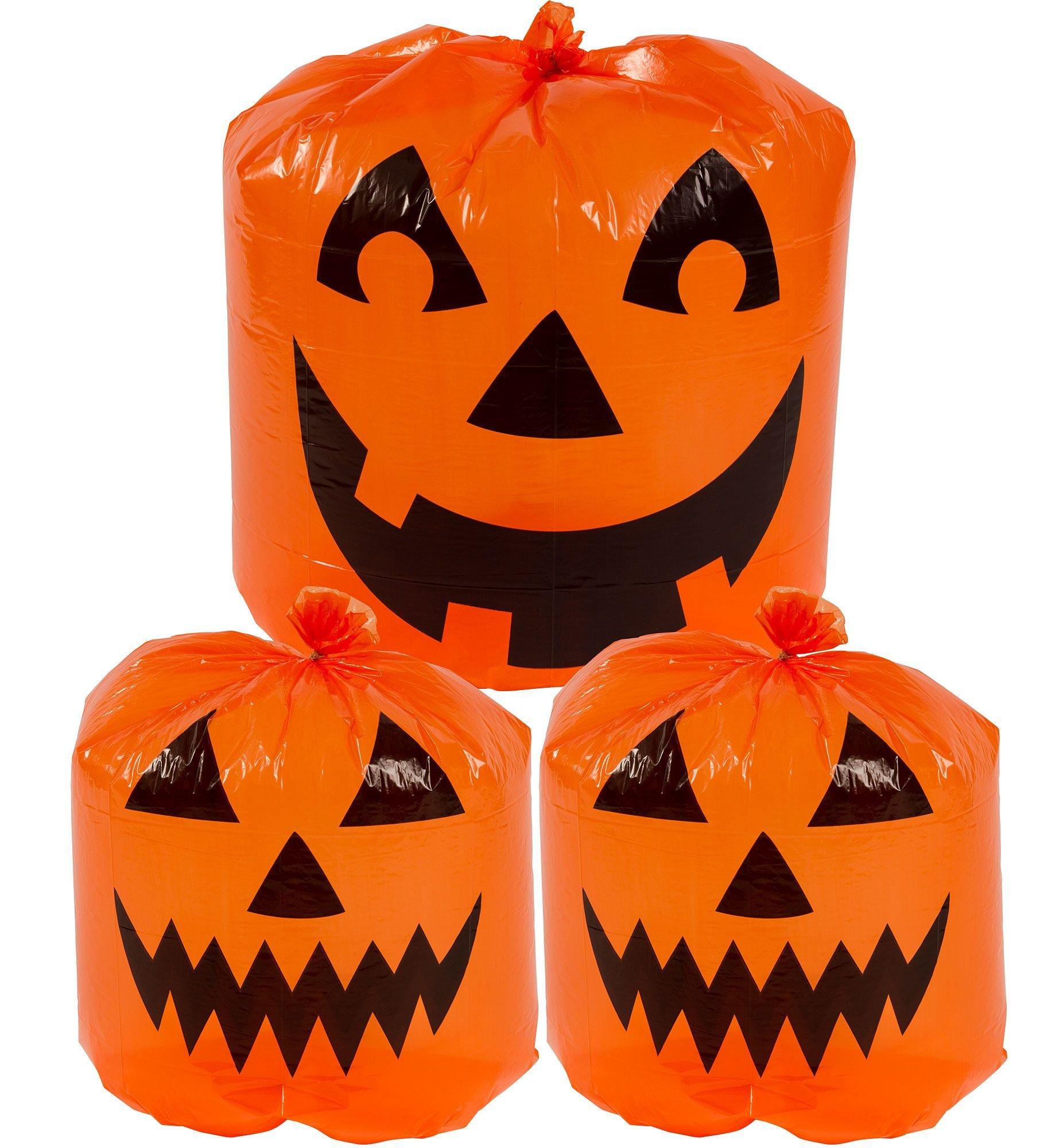 Spooky Central Plush Jack-o-lantern Trick Or Treat Bag For