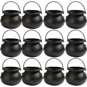 Mini Black Candy Cauldrons, 12ct