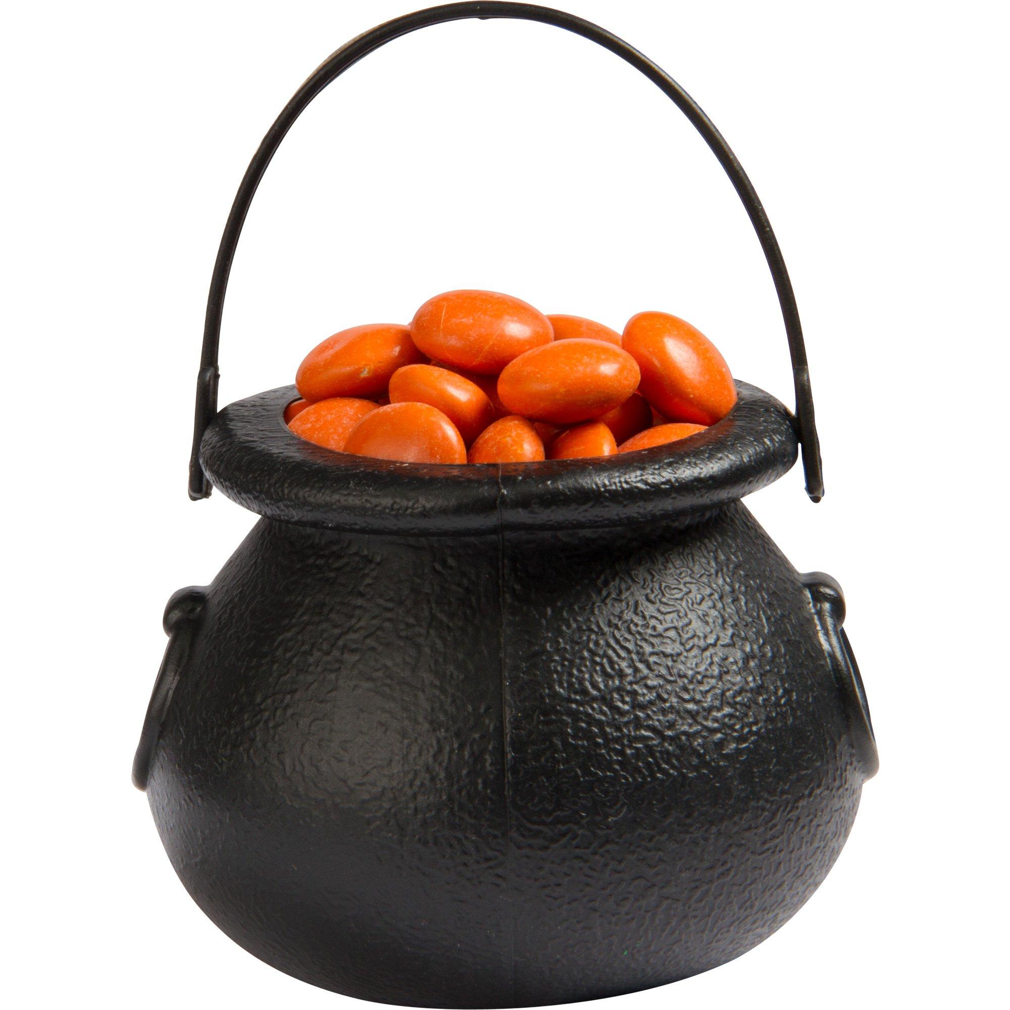 Mini Black Candy Cauldrons, 12ct