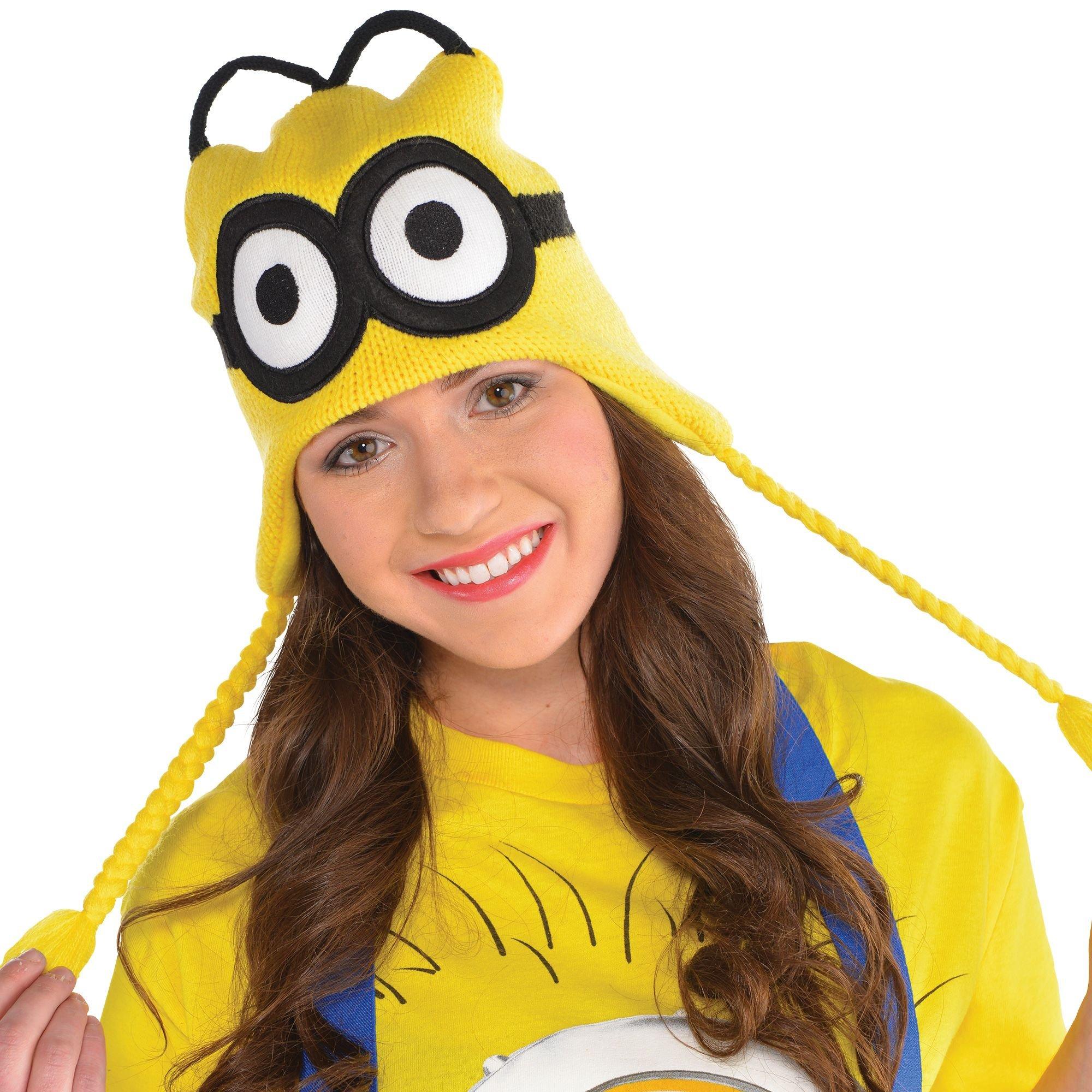 Two-Eyed Minion Peruvian Hat 9in x 7 1/2in - Despicable Me | Party City