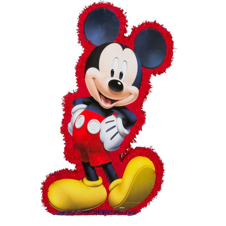 Red Mickey Mouse Pinata 1/4in x x 3/4in | Party City
