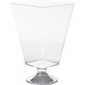 Clear Plastic Pedestal Container