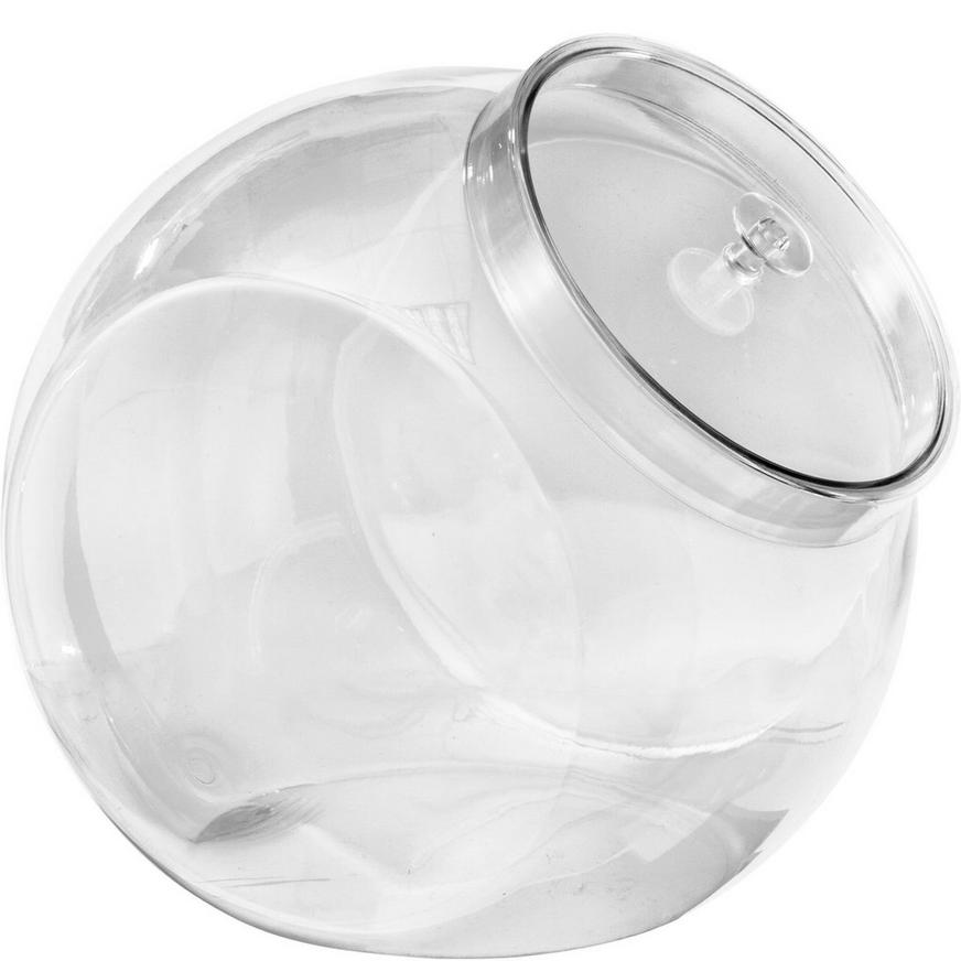 Clear Plastic Candy Jar