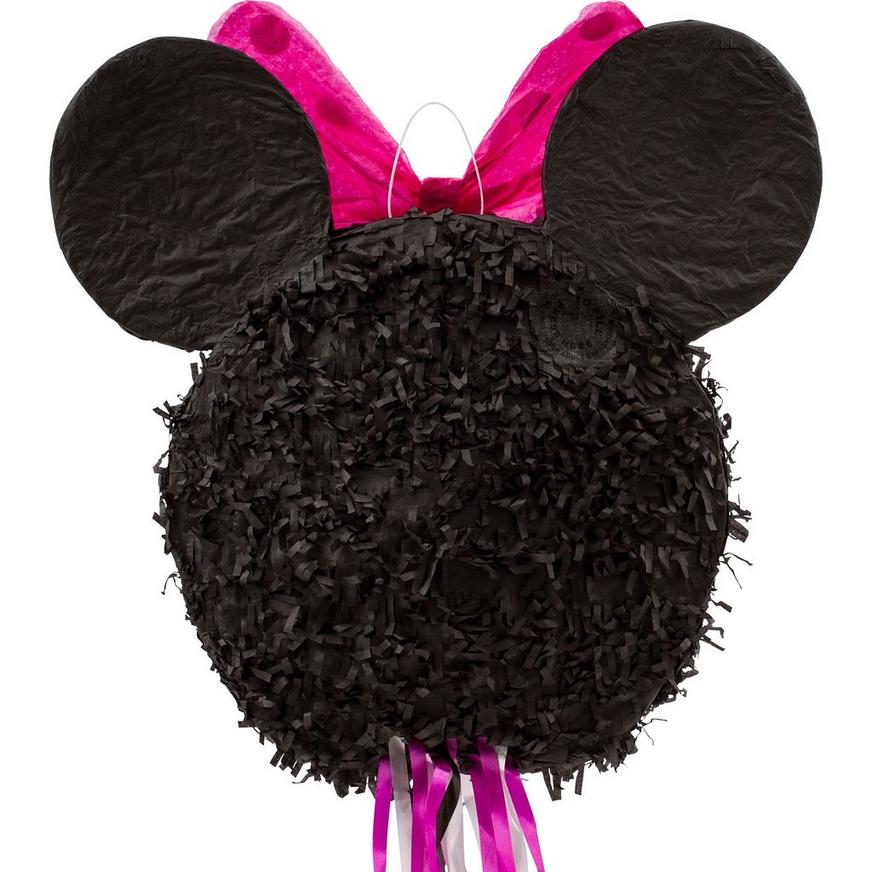 Pull String Smiling Minnie Mouse Pinata