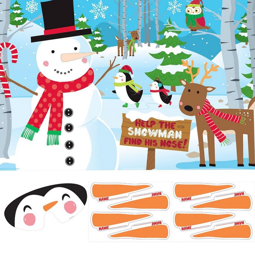 10 Frosty the snowman foil  Stickers Teacher Supply Party favors Christmas 