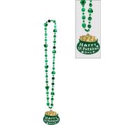 St. Patrick's Day Pot of Gold Pendant Necklace