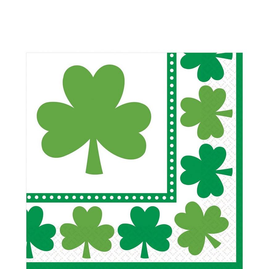 Lucky Shamrock Lunch Napkins 16ct