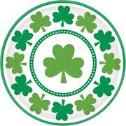 Lucky Shamrock Lunch Plates 8ct