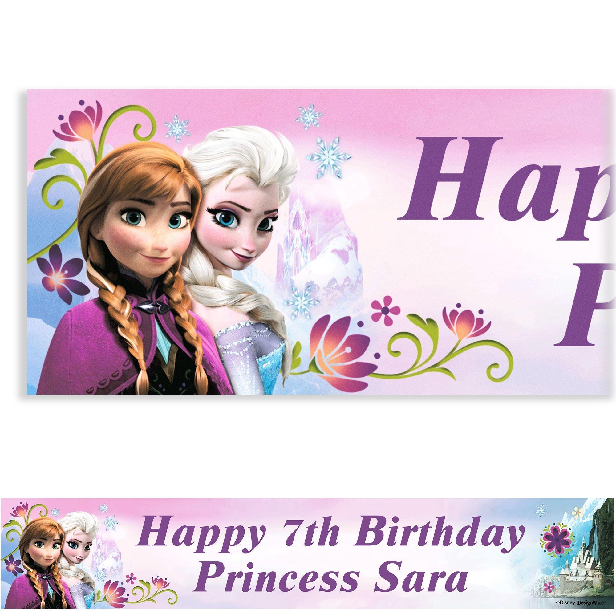 Custom Frozen Banner 6ft