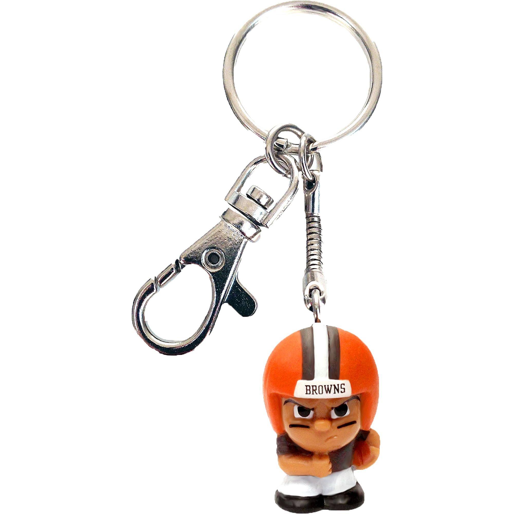 TeenyMates Clip-On Cleveland Browns Keychain