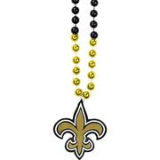 New Orleans Saints Pendant Bead Necklace