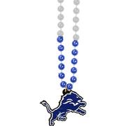 Detroit Lions Pendant Bead Necklace