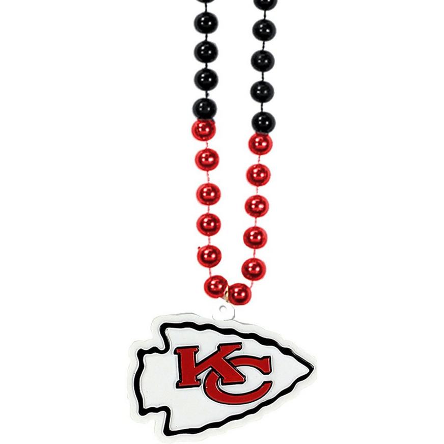 Kansas City Chiefs Pendant Bead Necklace