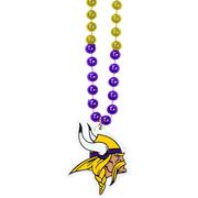 Minnesota Vikings Pendant Bead Necklace