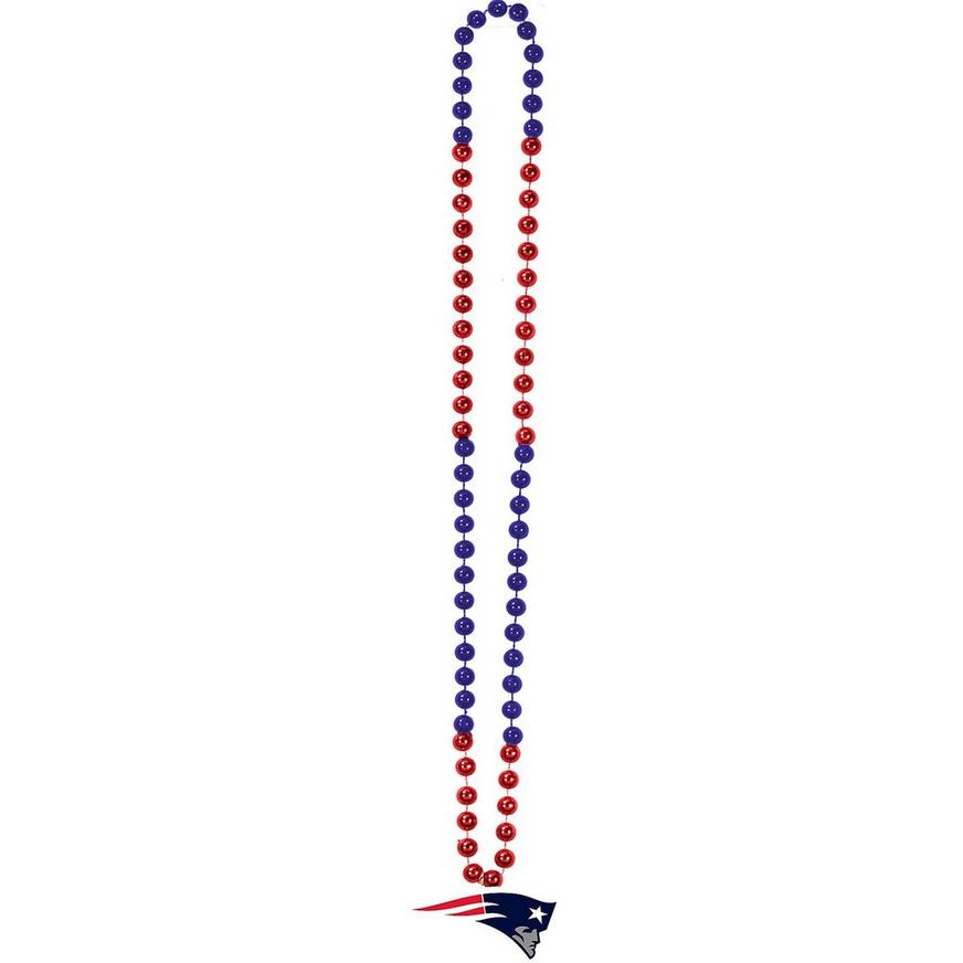 New England Patriots Pendant Bead Necklace