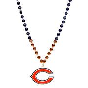 Chicago Bears Pendant Bead Necklace