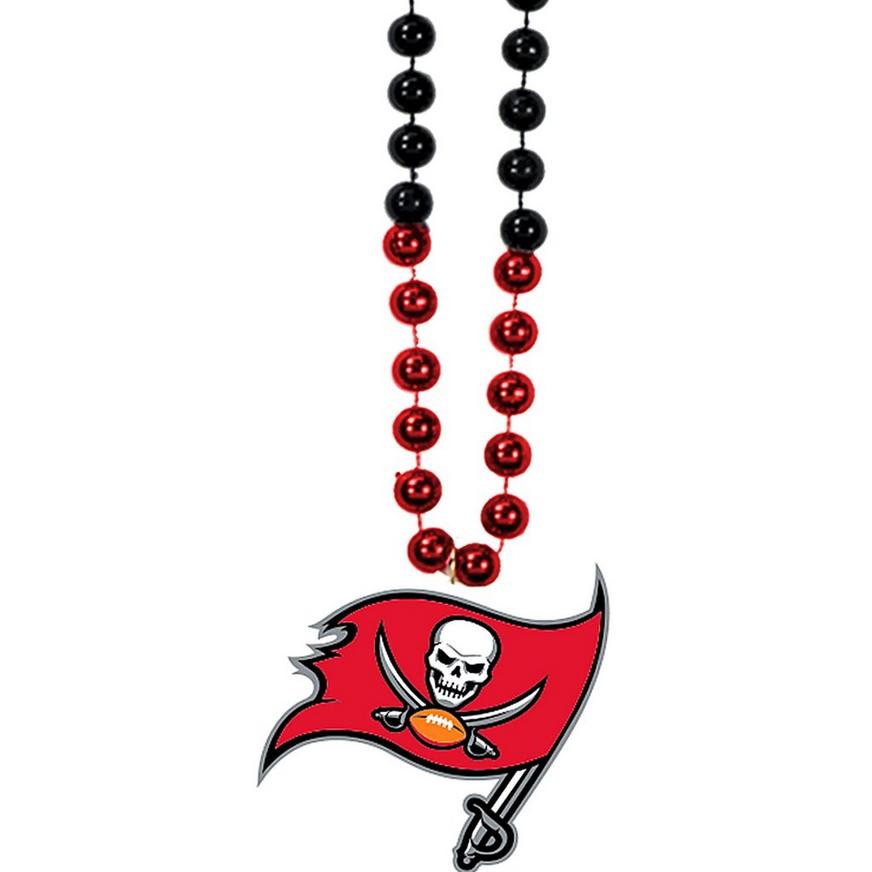 Tampa Bay Buccaneers Pendant Bead Necklace