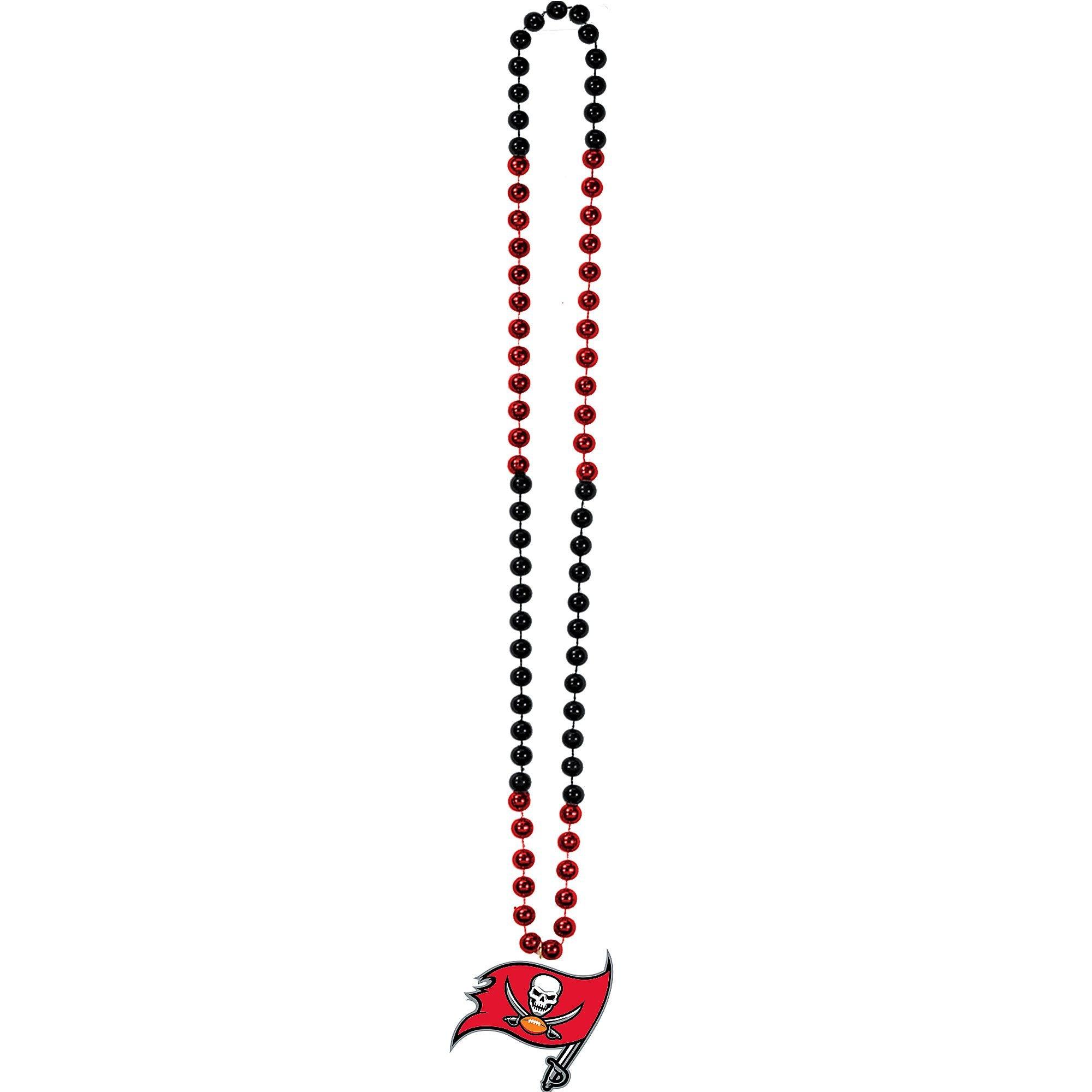 Tampa Bay Buccaneers Pendant Bead Necklace