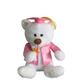 Pink & White Graduation Teddy Bear