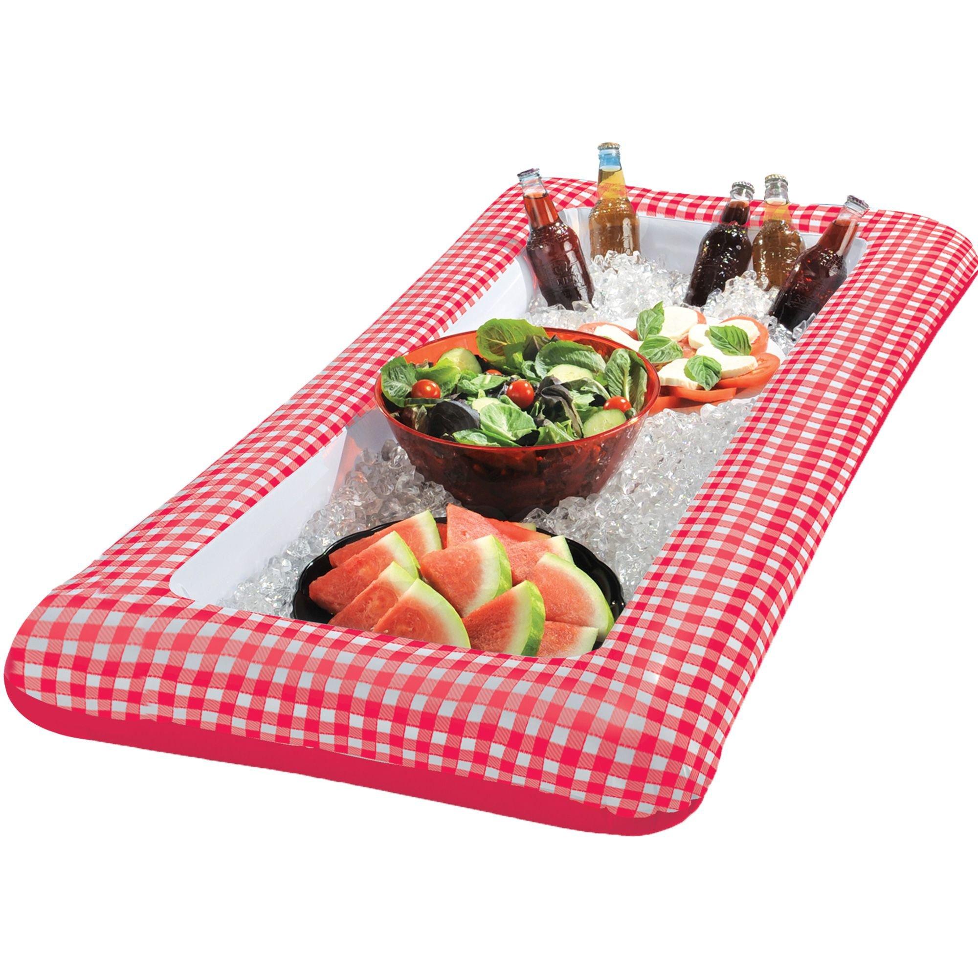 Inflatable buffet store cooler party city