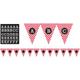 Picnic Party Red Gingham Personalized Pennant Banner