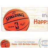Custom NBA Spalding Banner 6ft