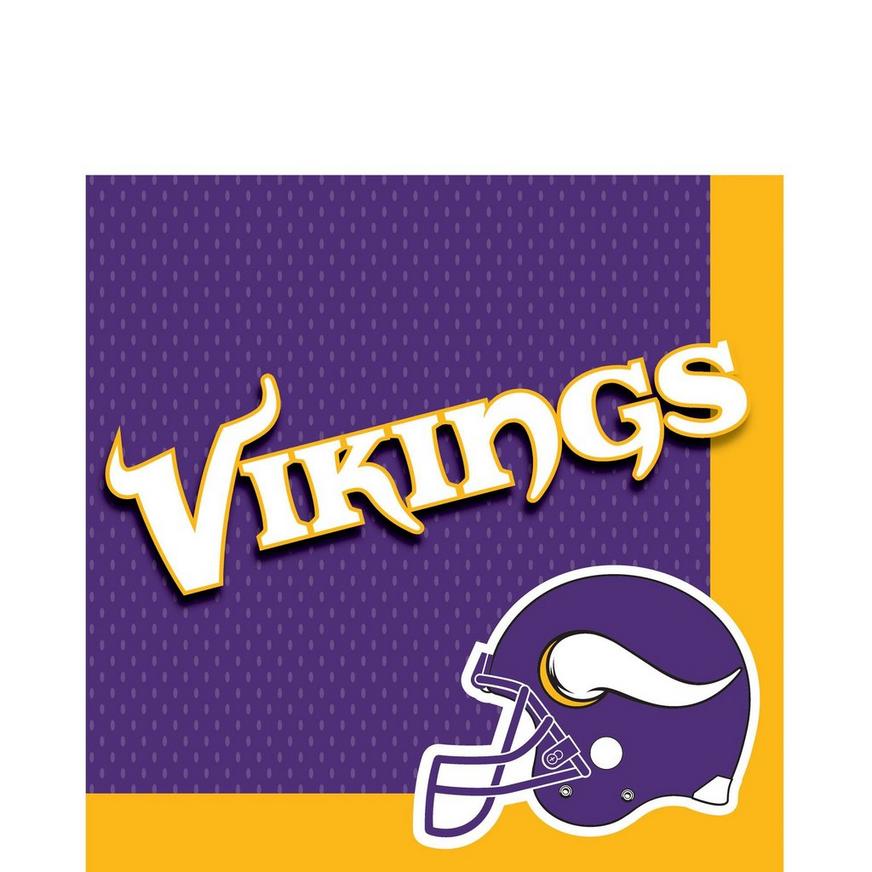 Minnesota Vikings Lunch Napkins 36ct