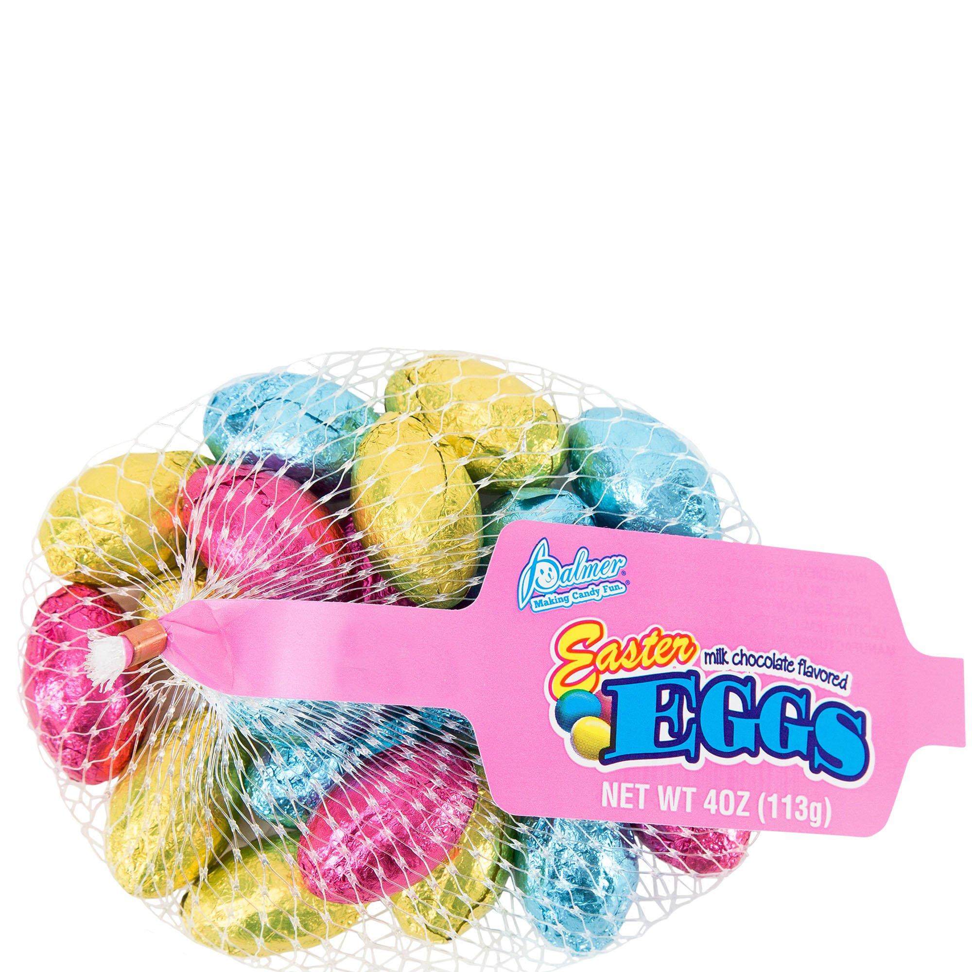 Palmer Milk Chocolate Pastel Easter Eggs, 4oz Party City