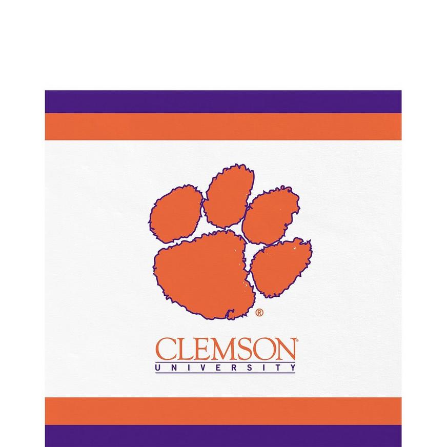 Clemson Tigers Lunch Napkins 20ct