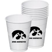 Iowa Hawkeyes Plastic Cups 8ct