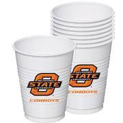 Oklahoma State Cowboys Plastic Cups 8ct