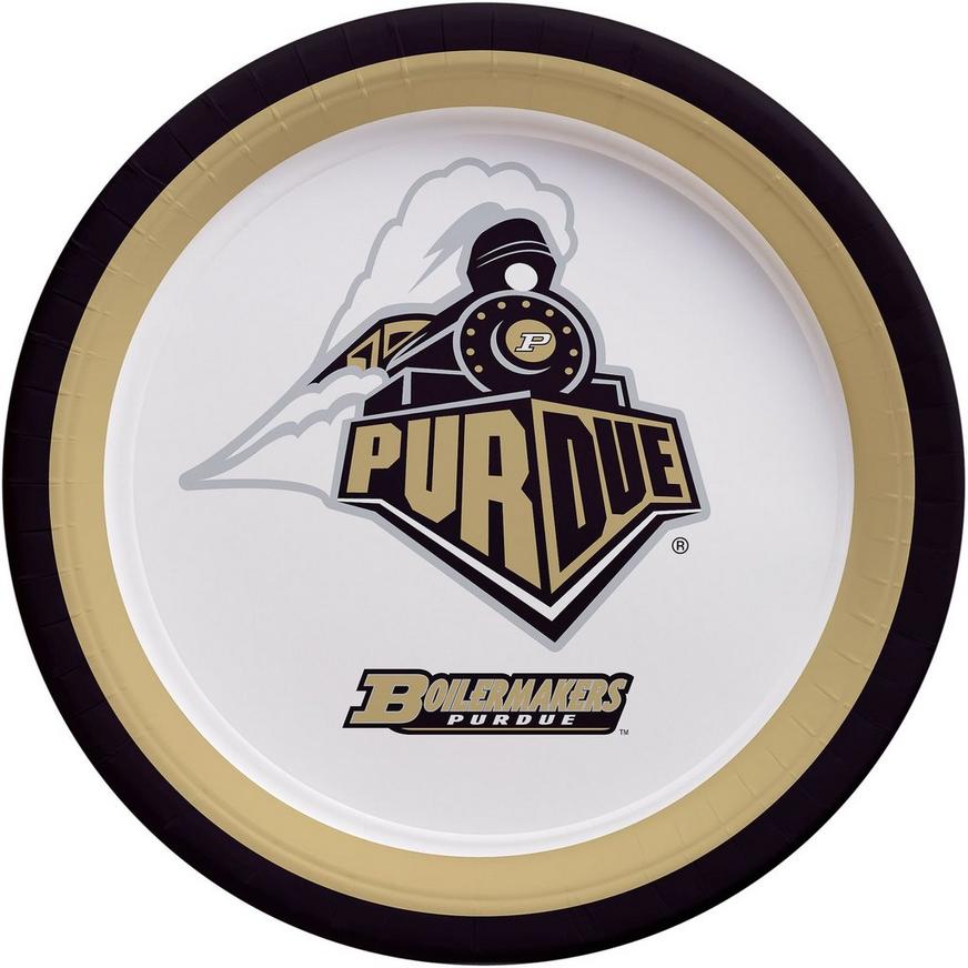 Purdue Boilermakers Lunch Plates 10ct