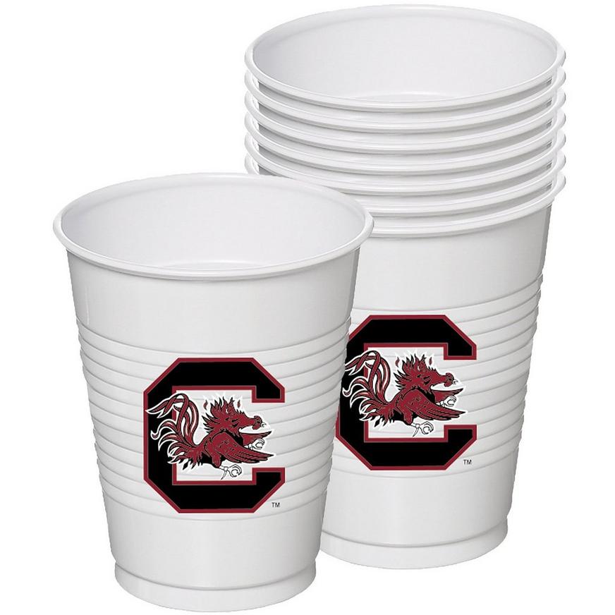 South Carolina Gamecocks Plastic Cups 8ct