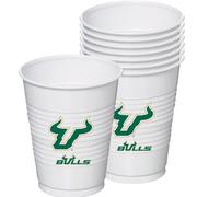 South Florida Bulls Plastic Cups 8ct