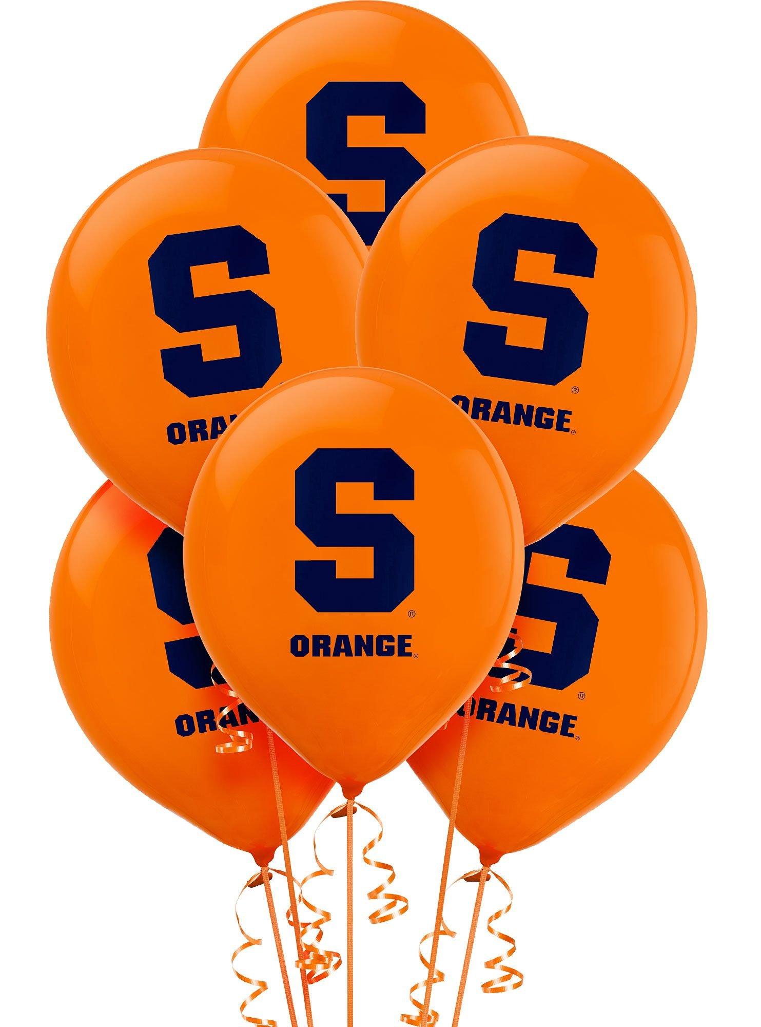 10ct, Syracuse Orange Balloons