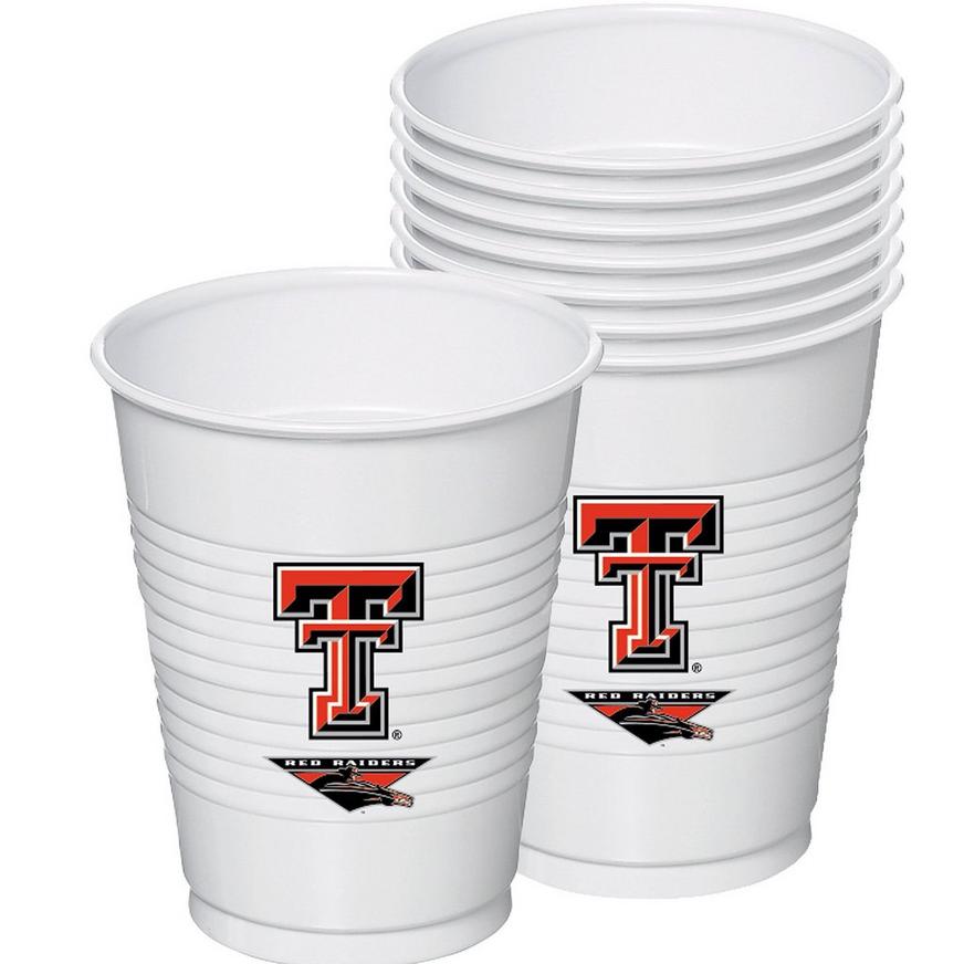 Texas Tech Red Raiders Plastic Cups 8ct