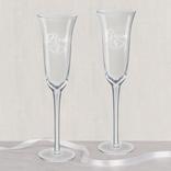 Bride & Groom Wedding Toasting Glasses 2ct