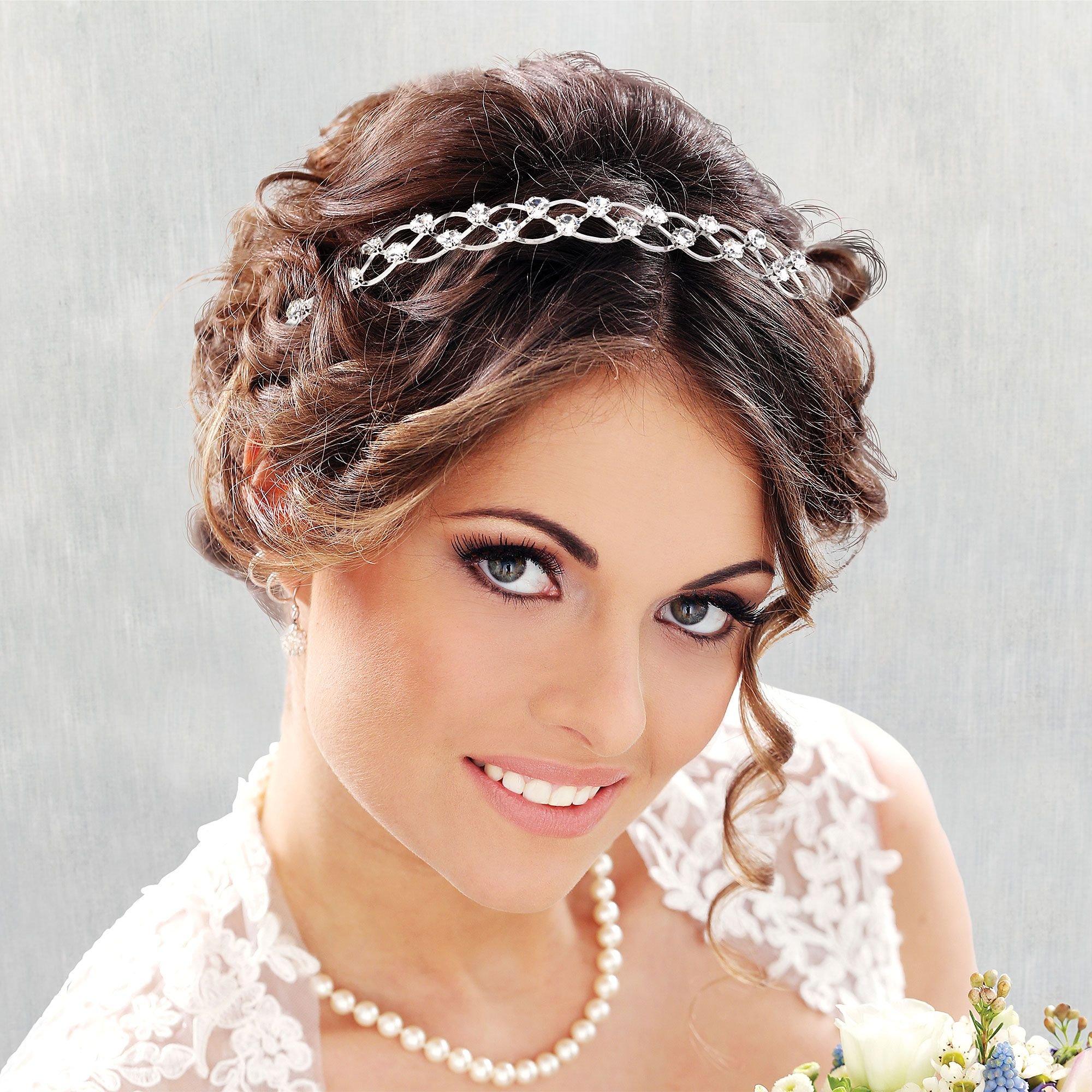 Braided Bridal Headband 5/8in x 5in | Party City