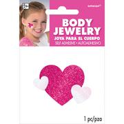 Pink Heart Body Jewelry