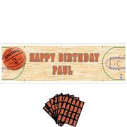 Giant Spalding Basketball Personalized Banner Kit