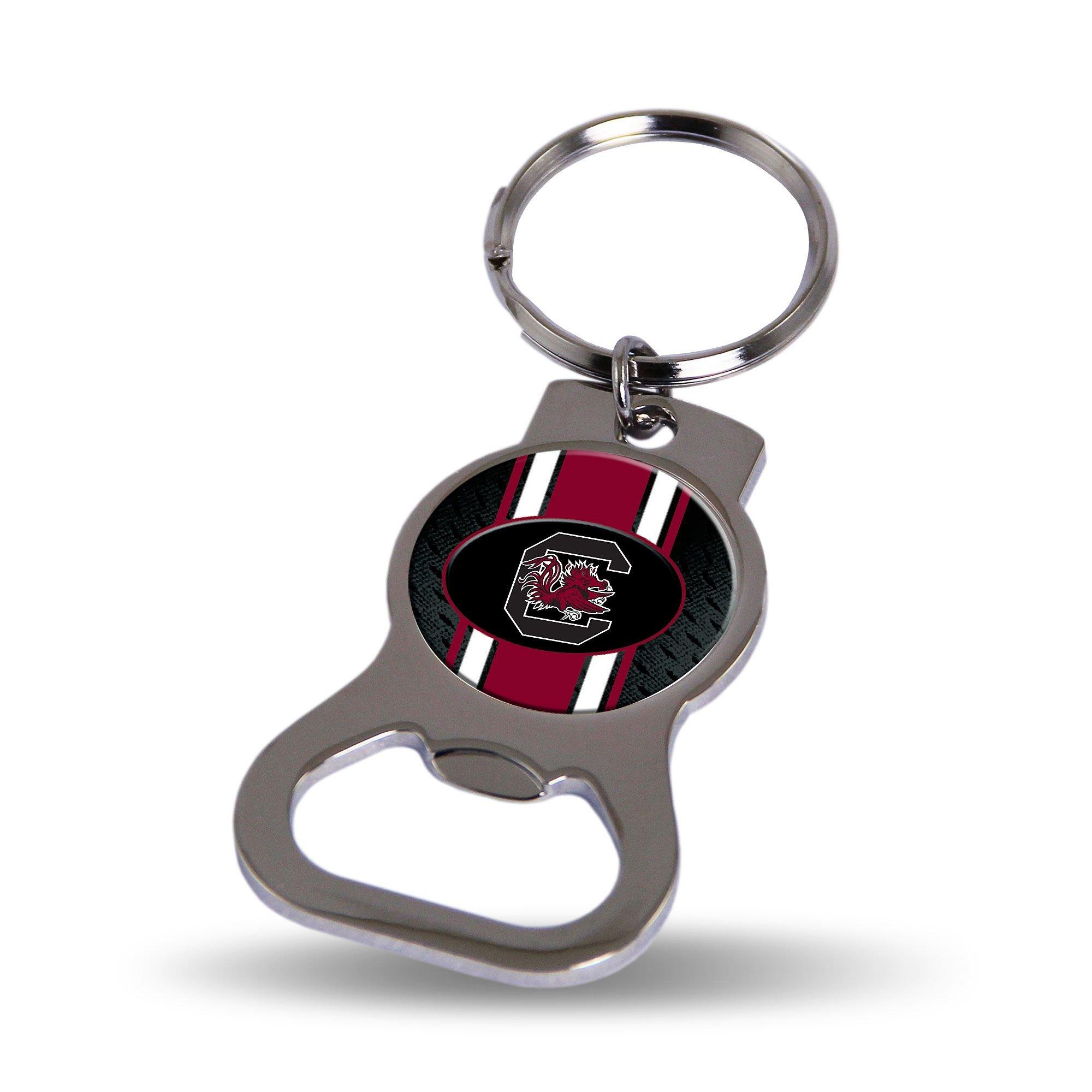 South Carolina Gamecocks Bottle Opener Keychain 3 5/8in Party City