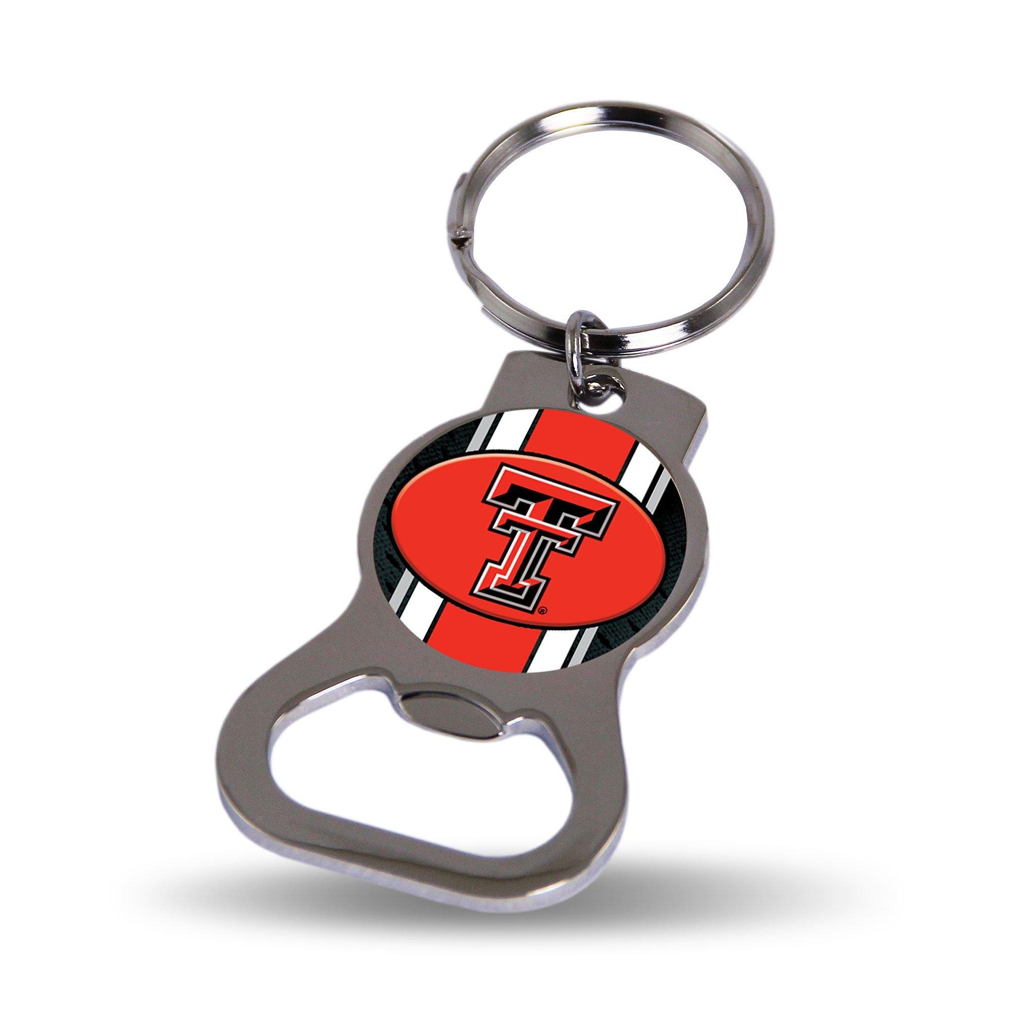 Texas Tech Red Raiders Bottle Opener Keychain 3 5/8in Party City