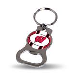 Wisconsin Badgers Bottle Opener Keychain
